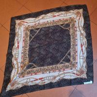 foulard donna tigrato cm.80x80 seta