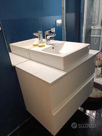 MOBILE BAGNO IKEA CON MISCELATORE