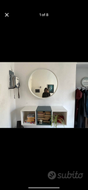 Specchio ikea e cubi Ikea ingresso