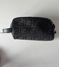Fendi Beauty Case / Pochette Uomo Nera Originale
