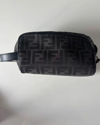 Fendi Beauty Case / Pochette Uomo Nera Originale