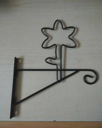 reggi vaso da muro con disegno di albero