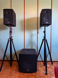 Impianto audio SRPOCKET 1400W