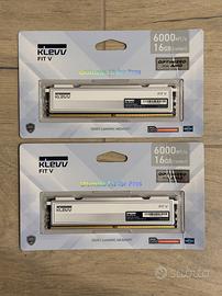 RAM DDR5 KLEVV FIT V 32GB (2x16) 6000MT/s CL28