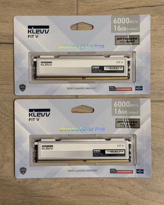 RAM DDR5 KLEVV FIT V 32GB (2x16) 6000MT/s CL28