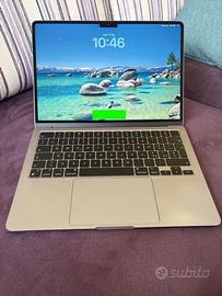 MacBook Air M2 13,6" 8GB RAM 256GB - batteria 94%