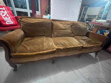 elegante divano anni 80. ritiro a carico aquirente