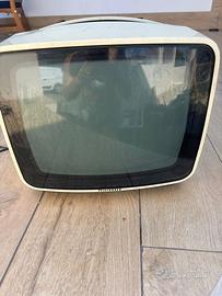 Triumph Grundig 1216 tv televisione vintage BN