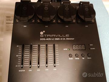 CENTRALINA DMX 4 canali