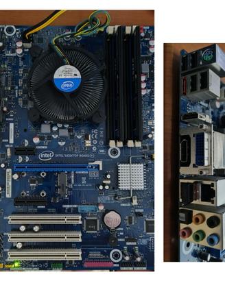 SCHEDA MADRE-INTEL DH77KC, I7-3770, RAM-16GB DDR3