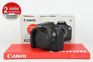 Canon 1300D USATO GARANTITO PER DUE ANNI