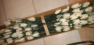 Stock tulipani bianchi finti