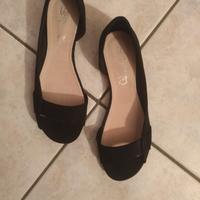 Scarpe camoscio basse NUOVE