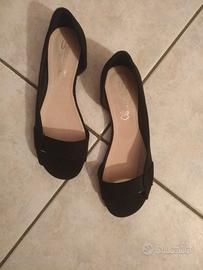 Scarpe camoscio basse NUOVE