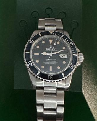 Rolex Submariner Date Nero 16800