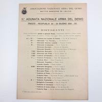 IIª Adunata Nazionale Arma del Genio Trieste 1934