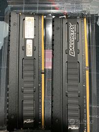 Due banchi di RAM da 8 GB DDR4 2666 mhz