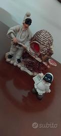 Statuette pulcinella