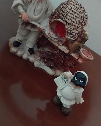 Statuette pulcinella