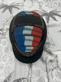 Cap Equitazione Kask Dogma Chrome Light ITALY Flag
