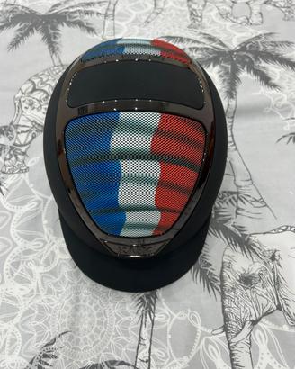 Cap Equitazione Kask Dogma Chrome Light ITALY Flag