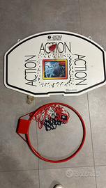 Canestro basket con tabellone - nuovo -