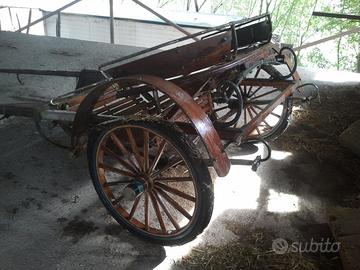 CALESSE PISTOIESE e MILITARY originali d'epoca