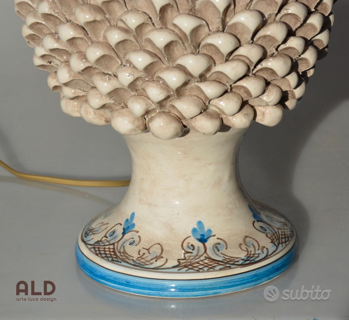 Lampada da Salotto quadrata - Ceramica di Caltagirone - Arredamenti  Battaglia