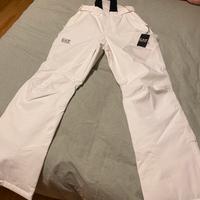 pantalone da sci bianco