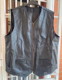Gilet vera pelle vintage