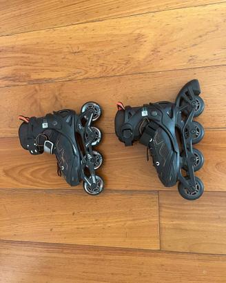 Pattini in linea allungabili 32/35