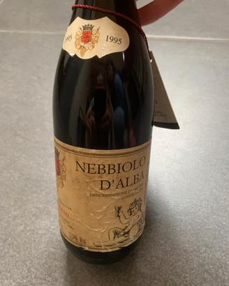 Vino rosso Nebbiolo d’Alba 1995