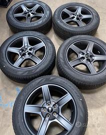 5 cerchi  +  gomme Land Rover Defender nuove r20