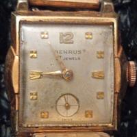 OROLOGIO BENRUS 21  jewels  anni '50