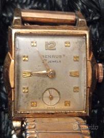 OROLOGIO BENRUS 21  jewels  anni '50