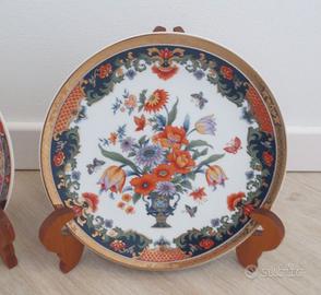 Piatto decorativo in porcellana giapponese
