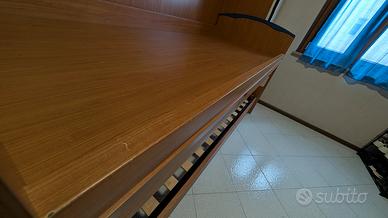 letto a castello in legno