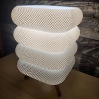 Lampada "Skyline" in PLA+ ecosostenibile