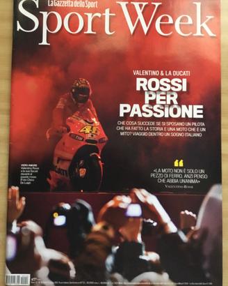 Sportweek 19/3/11 Valentino Rossi Ducati