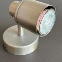 10 Faretti orientabili colore bronzo e argento