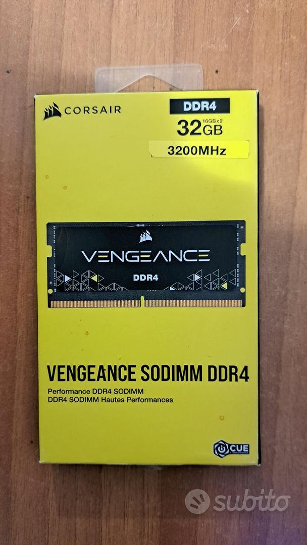 kit di memoria RAM Corsair Vengeance SODIMM DDR4 - Informatica In ...