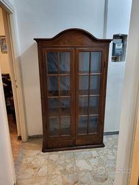 Vetrina in legno anni '70