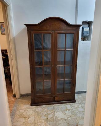 Vetrina in legno anni '70