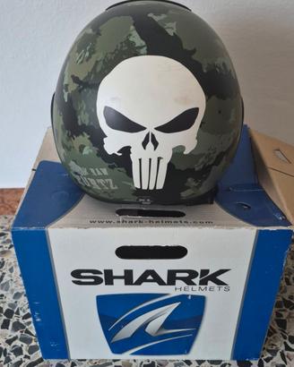 Casco moto tg. XL marca SHARK personalizzato KURTZ