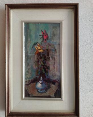 quadri su masonite , Maggi Gian Pietro