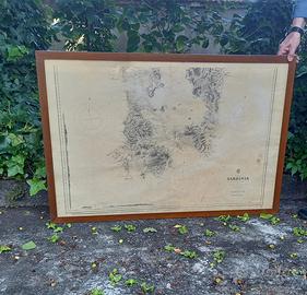 Cartina antica della Sardegna