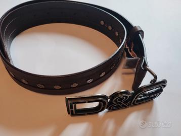 Cintura in pelle D&G