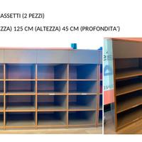Scaffale in legno