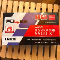 Scheda video Sapphire Pulse Amd Radeon 5500xt 8gb