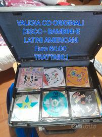  3 VALIGIE CD ORIGINALI 